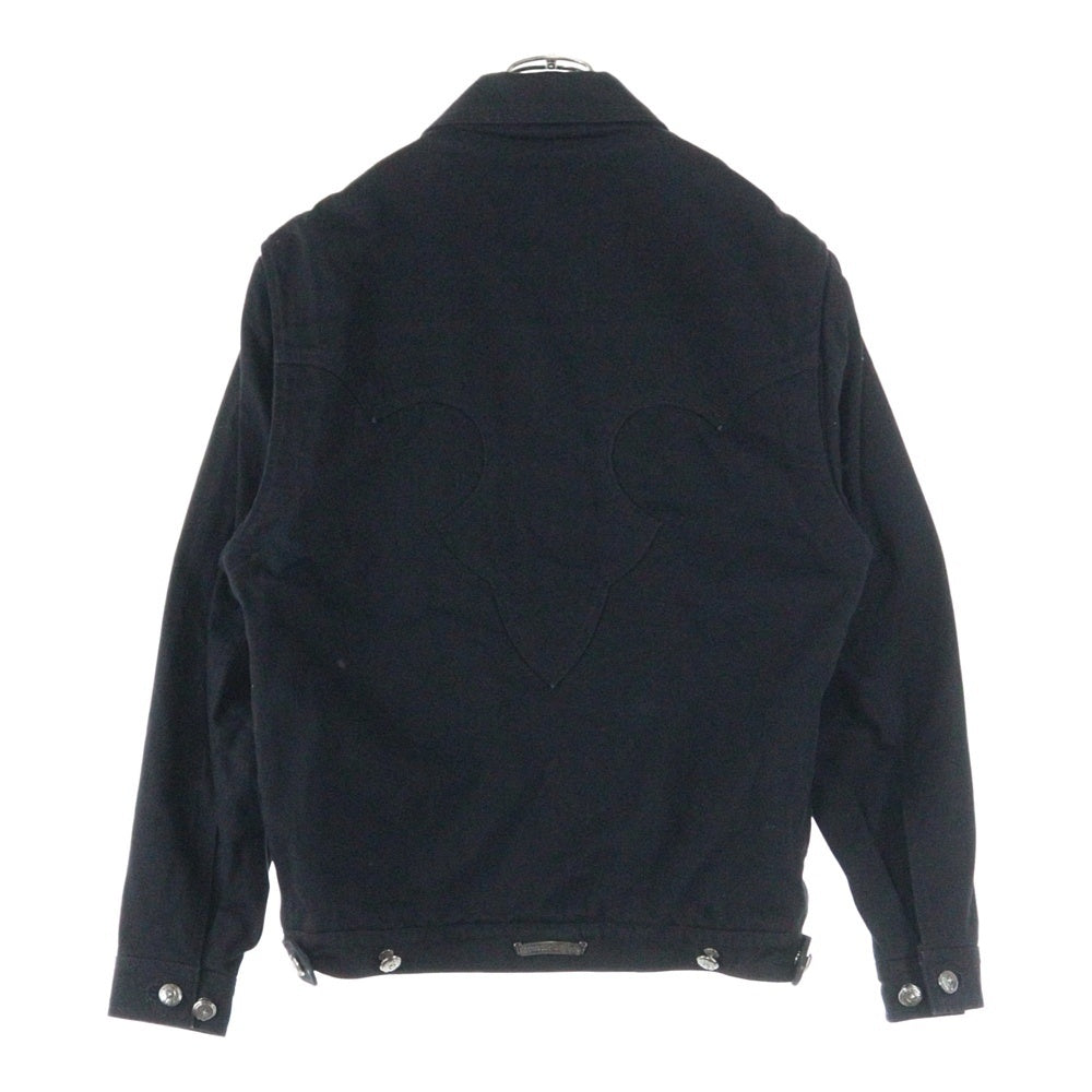CHROME HEARTS(クロムハーツ) DENIM CLASSIC JEAN デニムクラシックジーン バックフレアニー ジャケット Gジャン ブラック