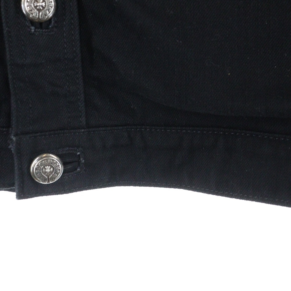 CHROME HEARTS(クロムハーツ) DENIM CLASSIC JEAN デニムクラシックジーン バックフレアニー ジャケット Gジャン ブラック