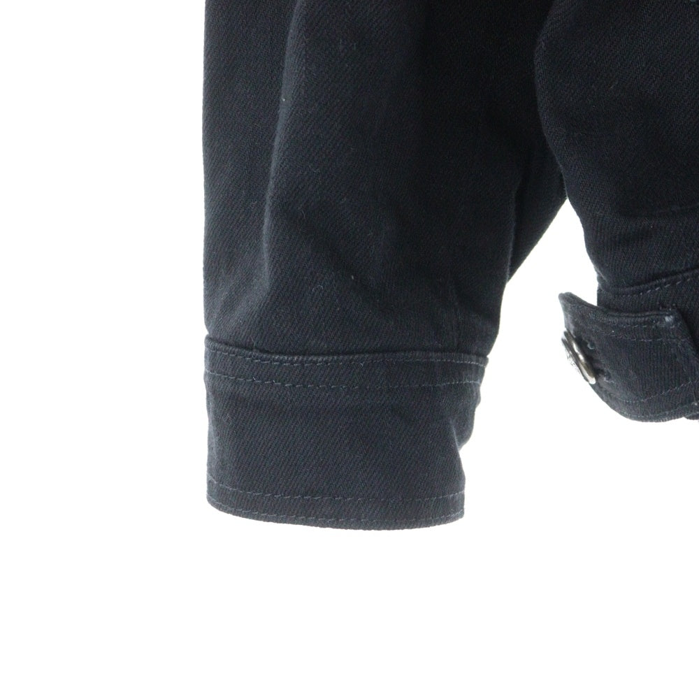 CHROME HEARTS(クロムハーツ) DENIM CLASSIC JEAN デニムクラシックジーン バックフレアニー ジャケット Gジャン ブラック