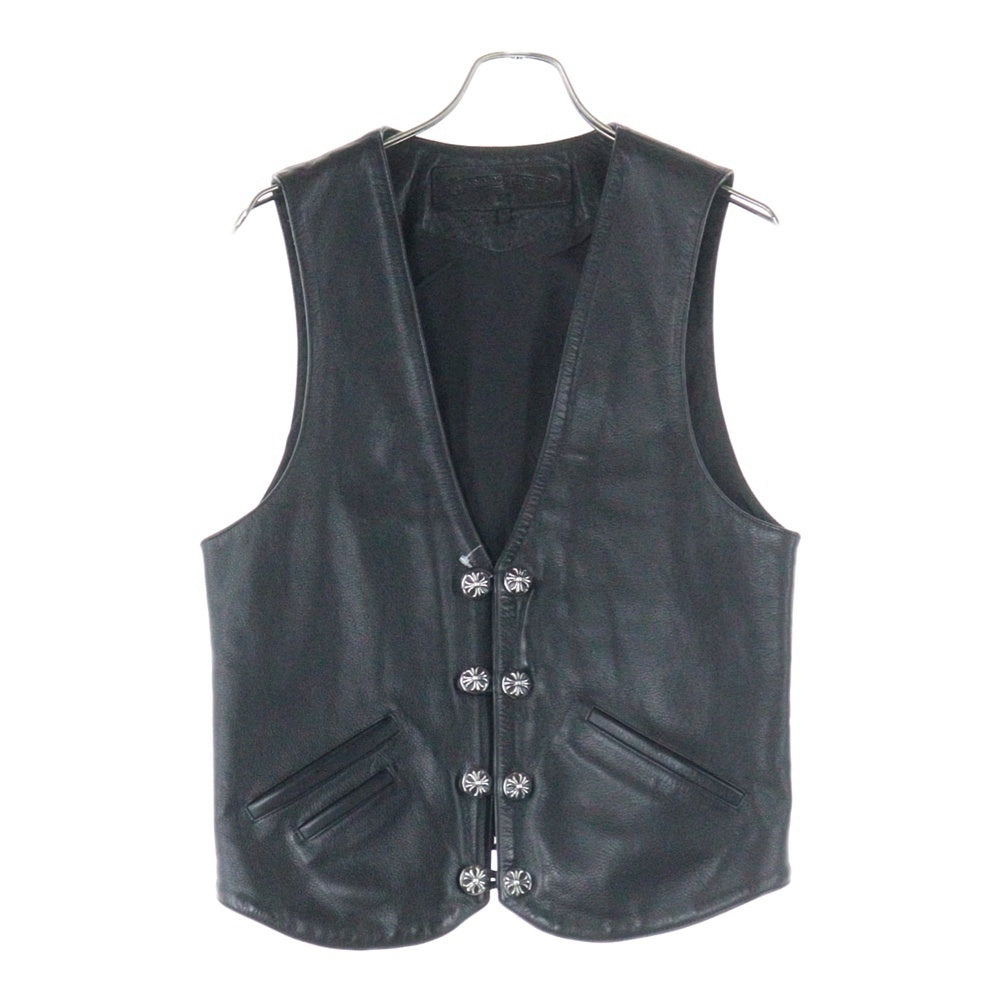 クロムハーツ 黒 スエード クロスボタン8個付きベスト 正規品 楽天市場】クロムハーツ【CHROMEHEARTS】ムートンベスト/ダガー