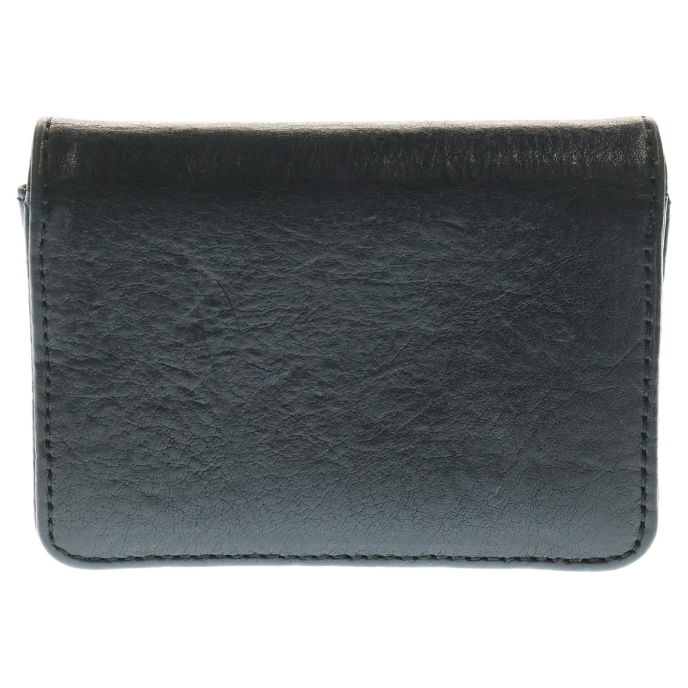 CHROME HEARTS(クロムハーツ) CRD CSE 3PKT WD V1 スクロールラベル 3ポケットカードケース ブラック