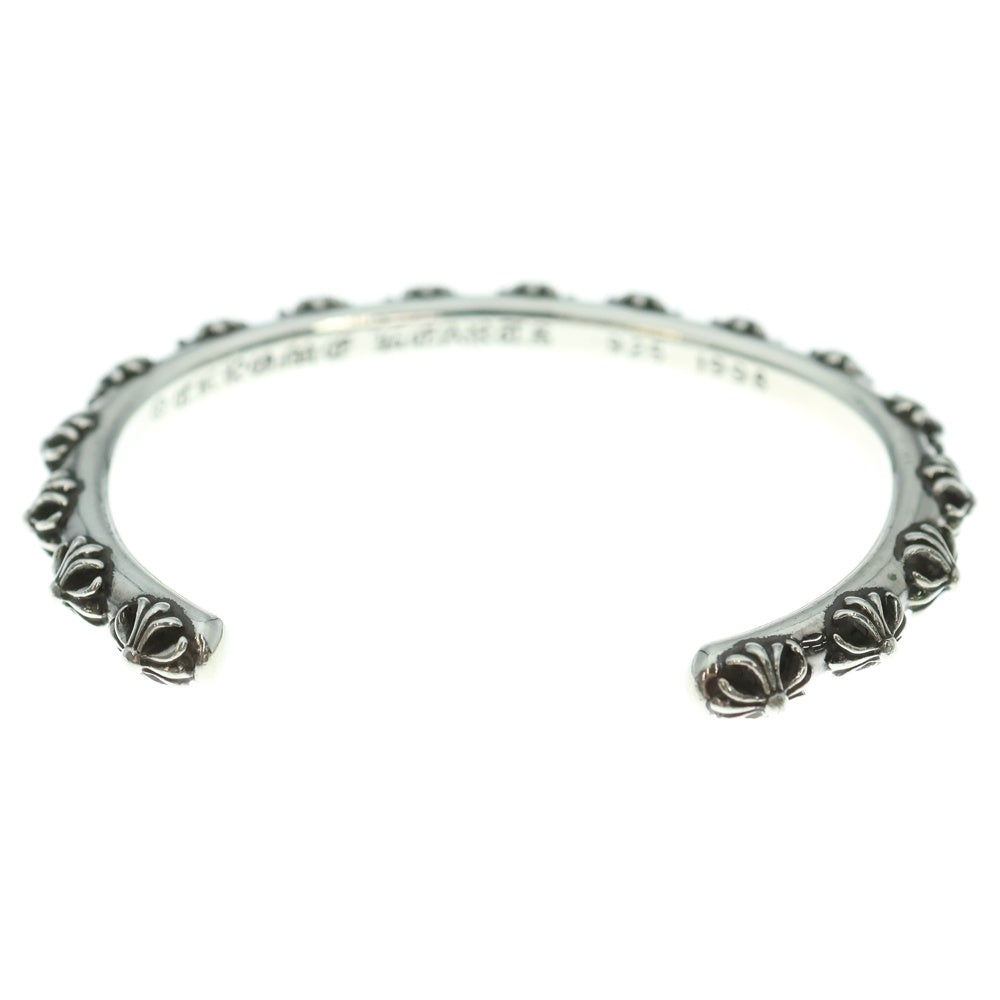 CHROME HEARTS(クロムハーツ) BANGLE CROSS クロスバンドバングル ブレスレット シルバー BCA124