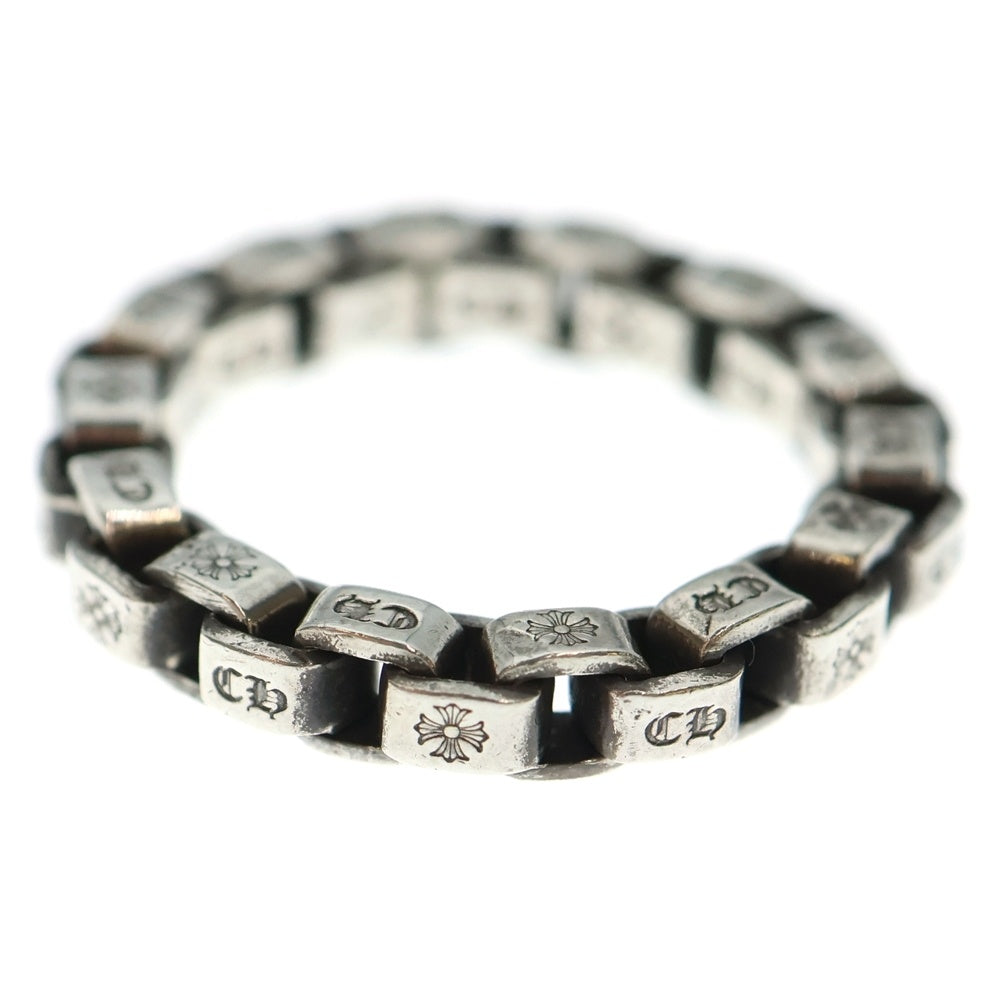 CHROME HEARTS(クロムハーツ) CH BOX CHAIN ボックスチェーン リング シルバー