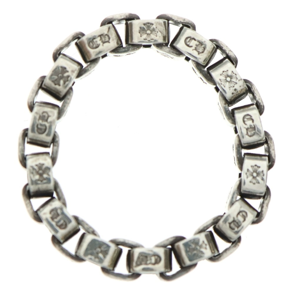 CHROME HEARTS(クロムハーツ) CH BOX CHAIN ボックスチェーン リング シルバー