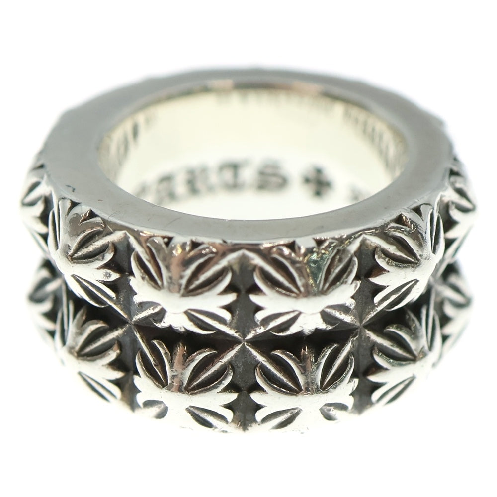 CHROME HEARTS(クロムハーツ) PETE PNK DBL ピートパンクダブル リング シルバー