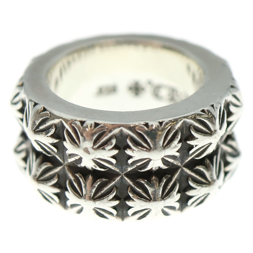 CHROME HEARTS(クロムハーツ) PETE PNK DBL ピートパンクダブル リング シルバー
