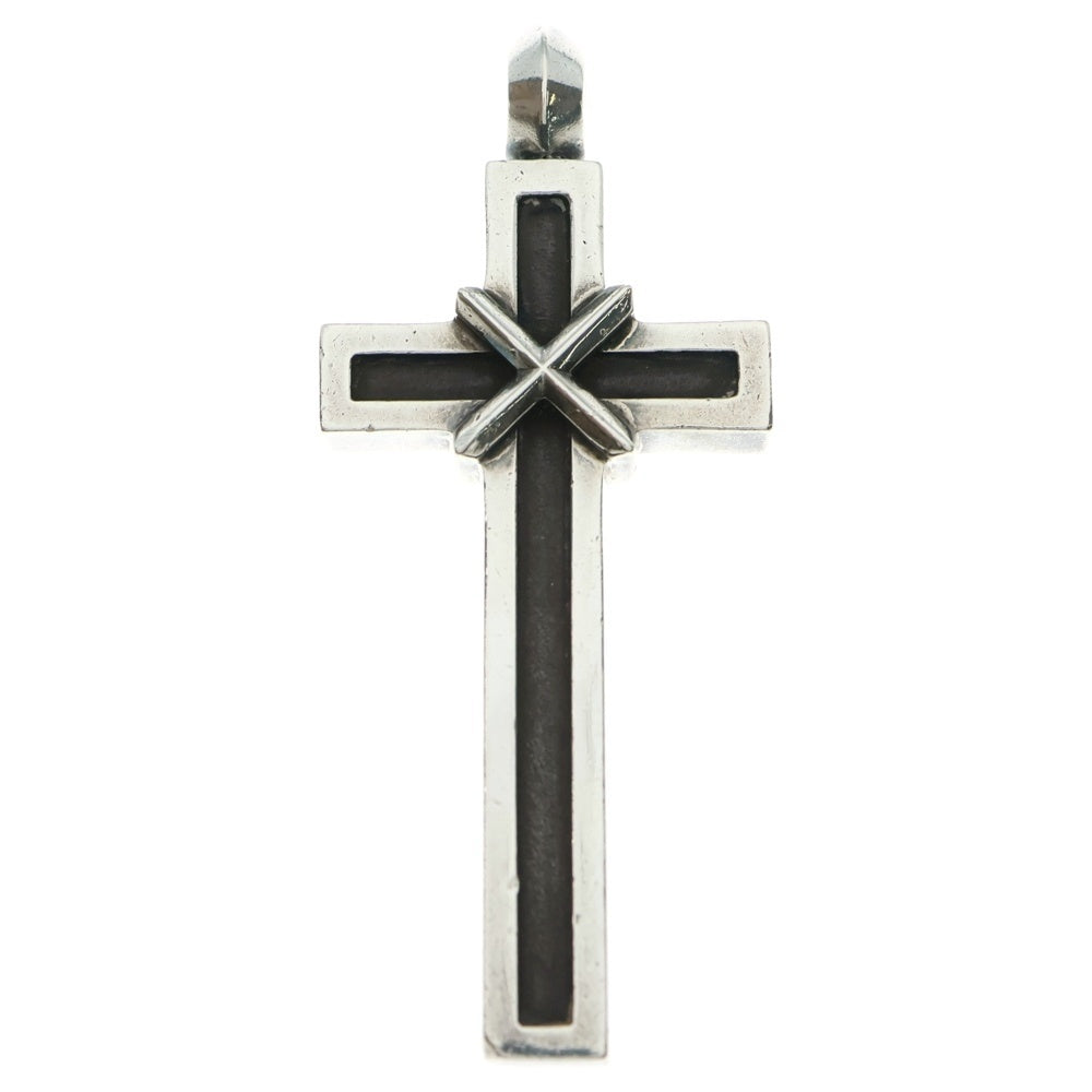 CHROME HEARTS(クロムハーツ) MAPPLE THORPE CRS LG メイプルソープ ラージ クロスペンダントトップ シルバー BCA289