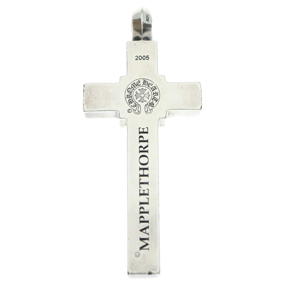 CHROME HEARTS(クロムハーツ) MAPPLE THORPE CRS LG メイプルソープ ラージ クロスペンダントトップ シルバー BCA289