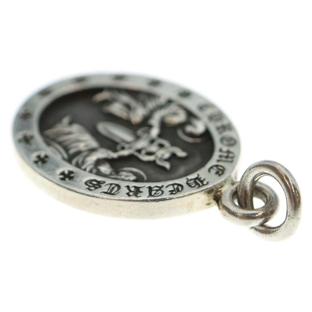CHROME HEARTS(クロムハーツ) ANGEL MEDAL OVAL オーバルエンジェルメダル ペンダントトップ シルバー BCA207