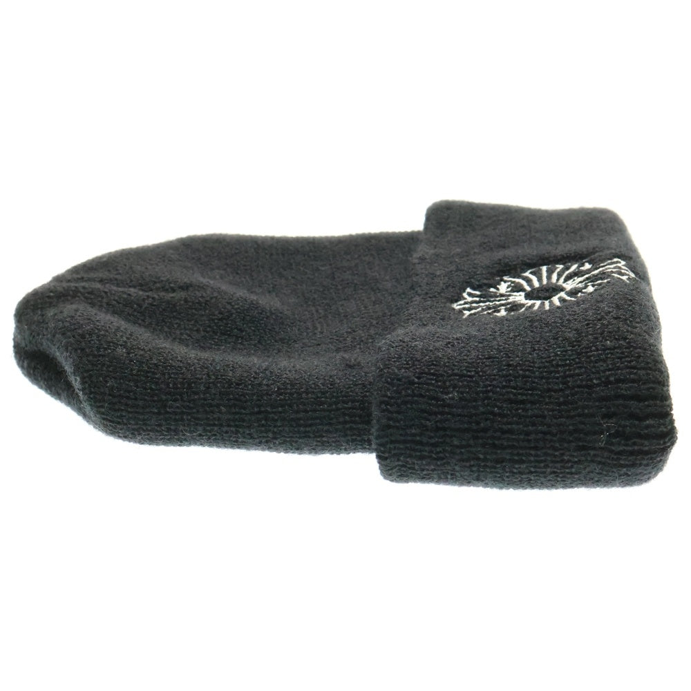 CHROME HEARTS(クロムハーツ) WOOL WATCH CAP CHプラス刺繍ウールビーニー ニット帽 ニットキャップ ブラック