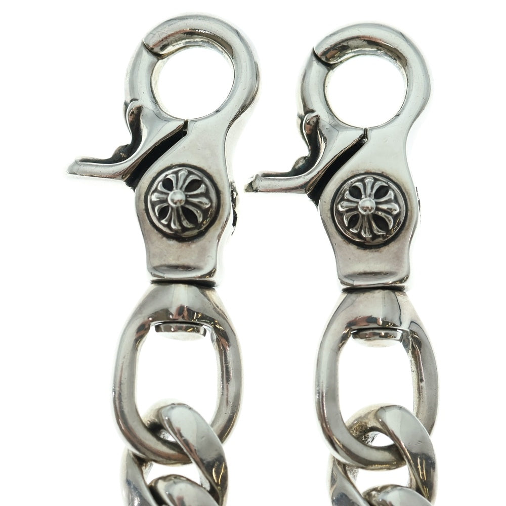 CHROME HEARTS(クロムハーツ) CLASSIC LONG-T/2クリップロングクラシック ウォレットチェーン シルバー BCA066