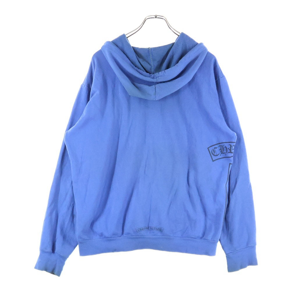 CHROME HEARTS(クロムハーツ) OLD BS FLUER BSフレアプリント ダガージップ パーカー ブルー