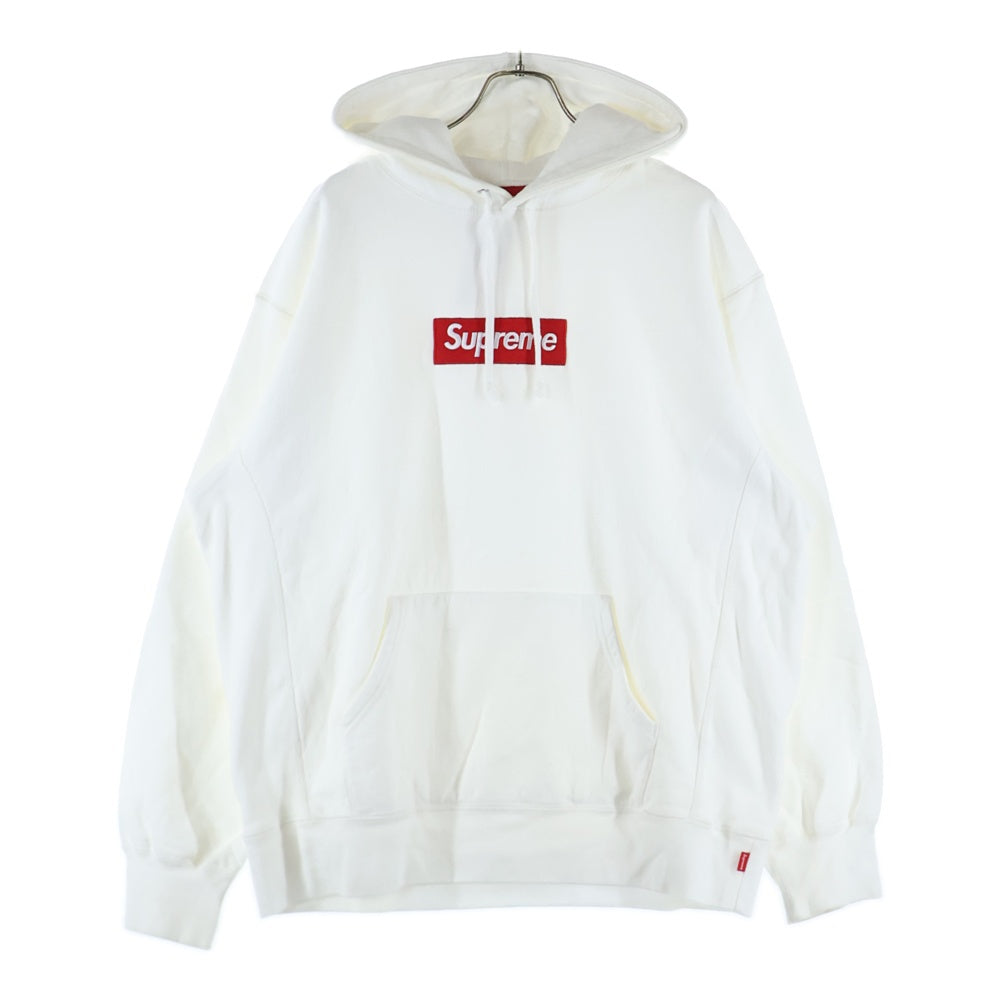 SUPREME(シュプリーム) 21AW Box Logo Hooded Sweatshirt ボックスロゴ フーデッド スウェットシャツ パーカー ホワイト
