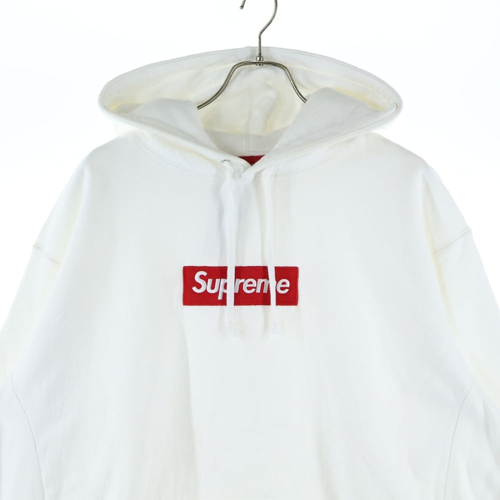 SUPREME(シュプリーム) 21AW Box Logo Hooded Sweatshirt ボックスロゴ フーデッド スウェットシャツ パーカー ホワイト