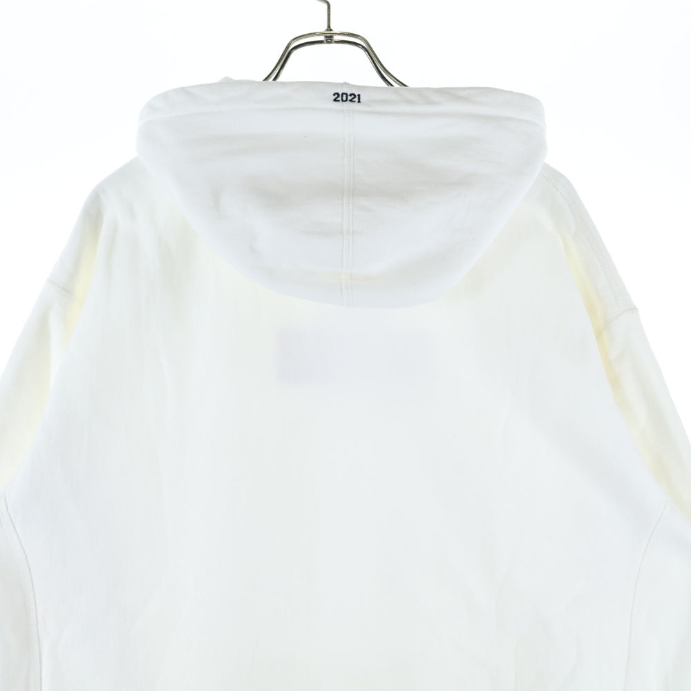 SUPREME(シュプリーム) 21AW Box Logo Hooded Sweatshirt ボックスロゴ フーデッド スウェットシャツ パーカー ホワイト