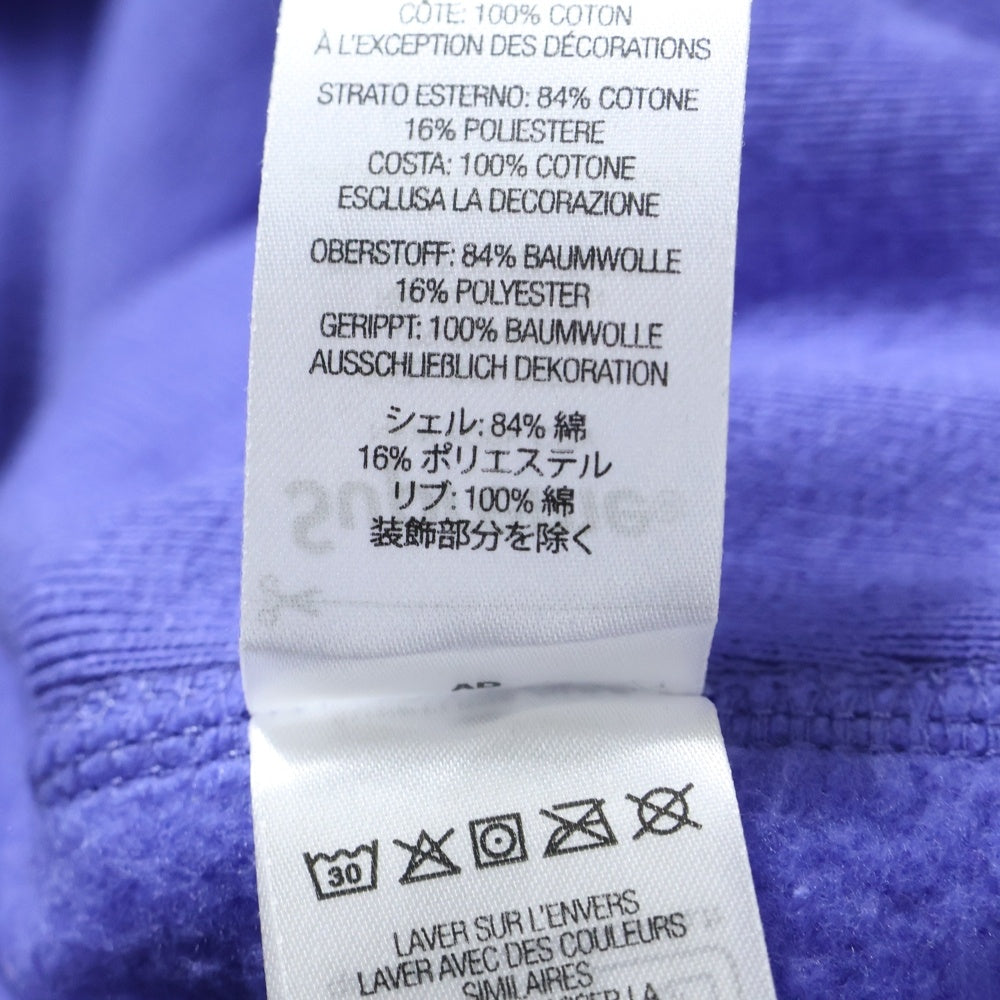 SUPREME(シュプリーム) 24SS Futura Hooded Sweatshirt フューチャーロゴ刺繍 プルオーバーパーカー パープル