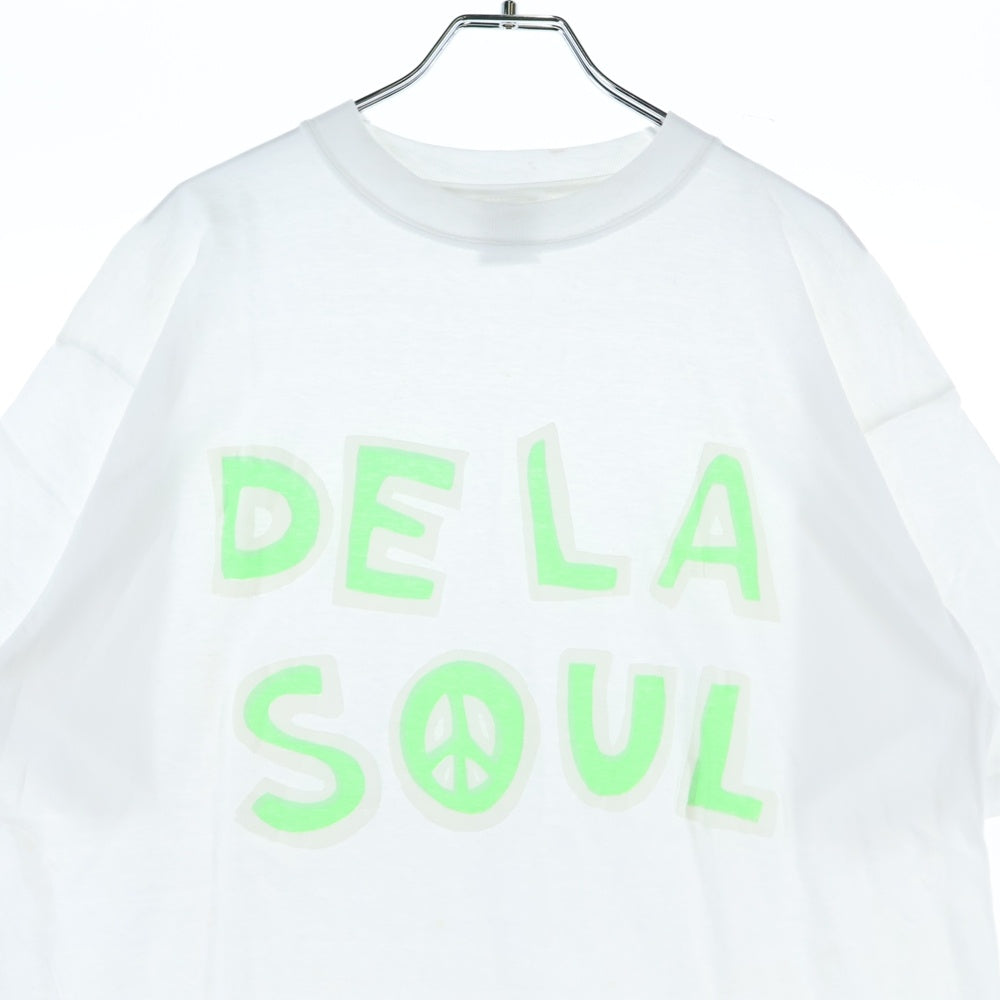 VINTAGE(ヴィンテージ) DELA SOUL デラソウル フロントプリント Tシャツ 半袖カットソー ホワイト