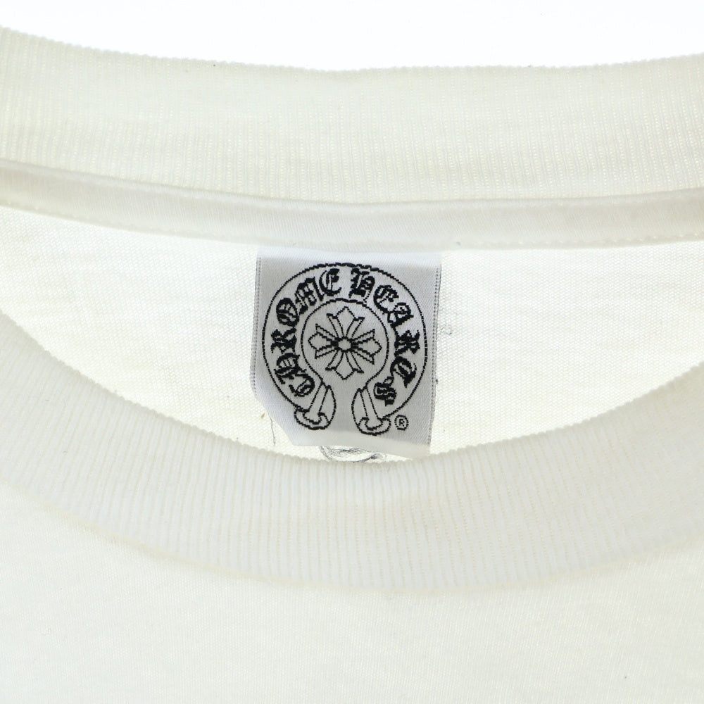 CHROME HEARTS(クロムハーツ) OLD CH T-SHIRT ROLLING STONES リップタン ローリングストーンズ 半袖Tシャツ ホワイト