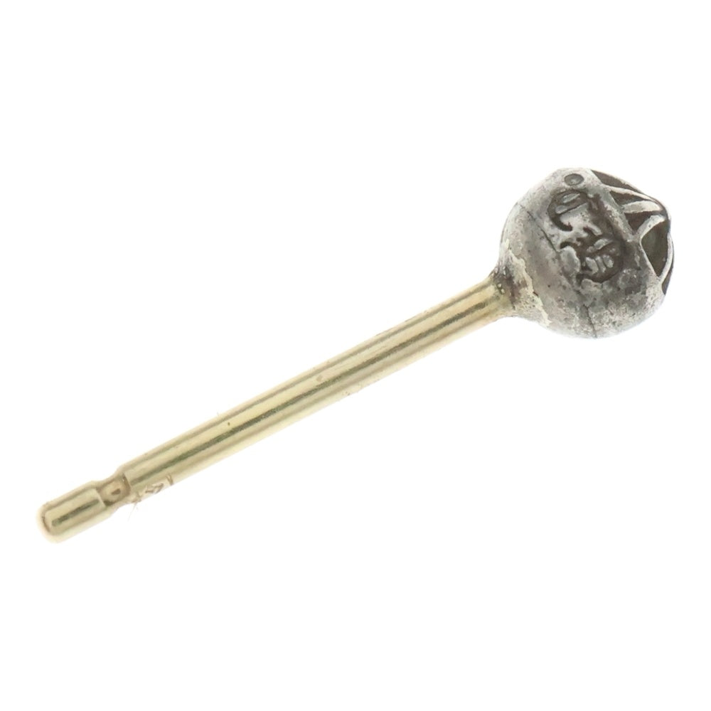 CHROME HEARTS(クロムハーツ) STUD CRS BALL MINI ミニクロスボール スタッズピアス シルバー