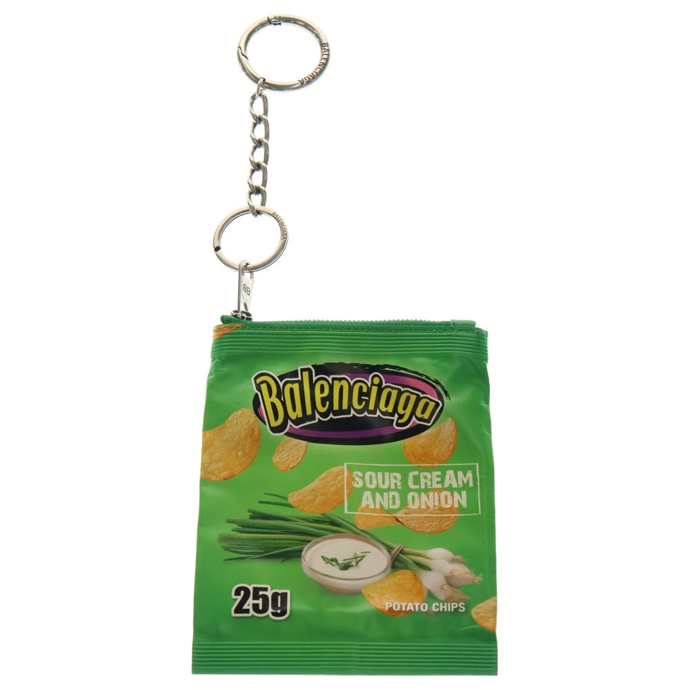 BALENCIAGA(バレンシアガ) SOUR CREAM AND ONION サワークリーム アンド オニオン キーホルダー 827767 2ABP0