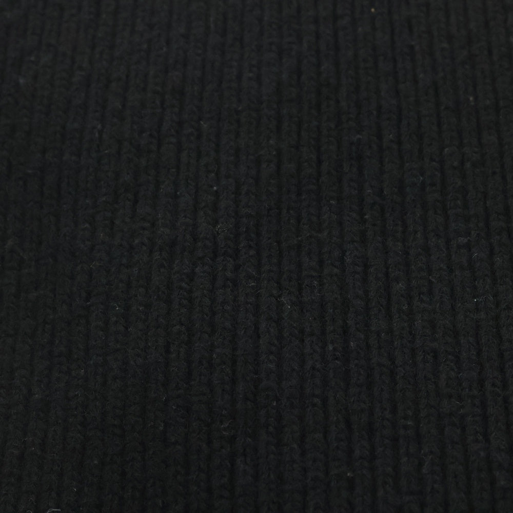 LOUIS VUITTON(ルイヴィトン) LV ヘッドライン ウール マフラー ブラック M77928