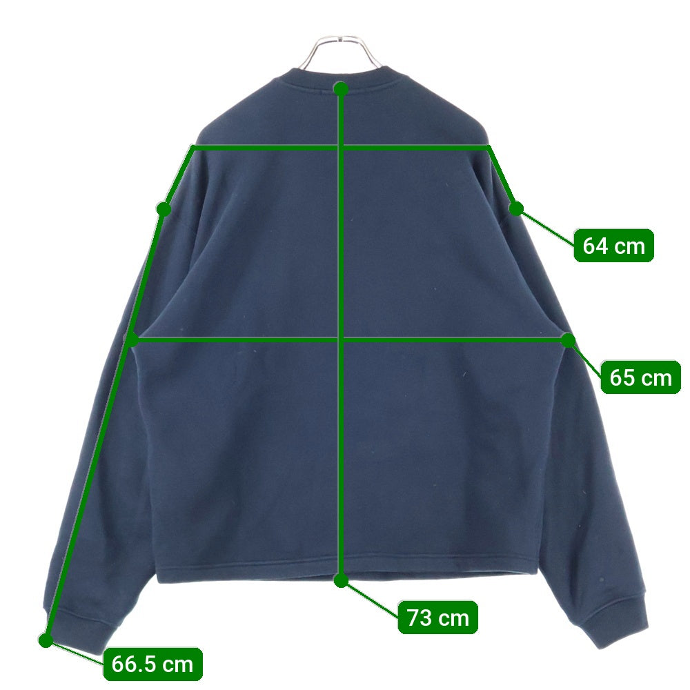 STONE ISLAND(ストーンアイランド) フロントプリント スウェットシャツ トレーナー ネイビー 7915671X6