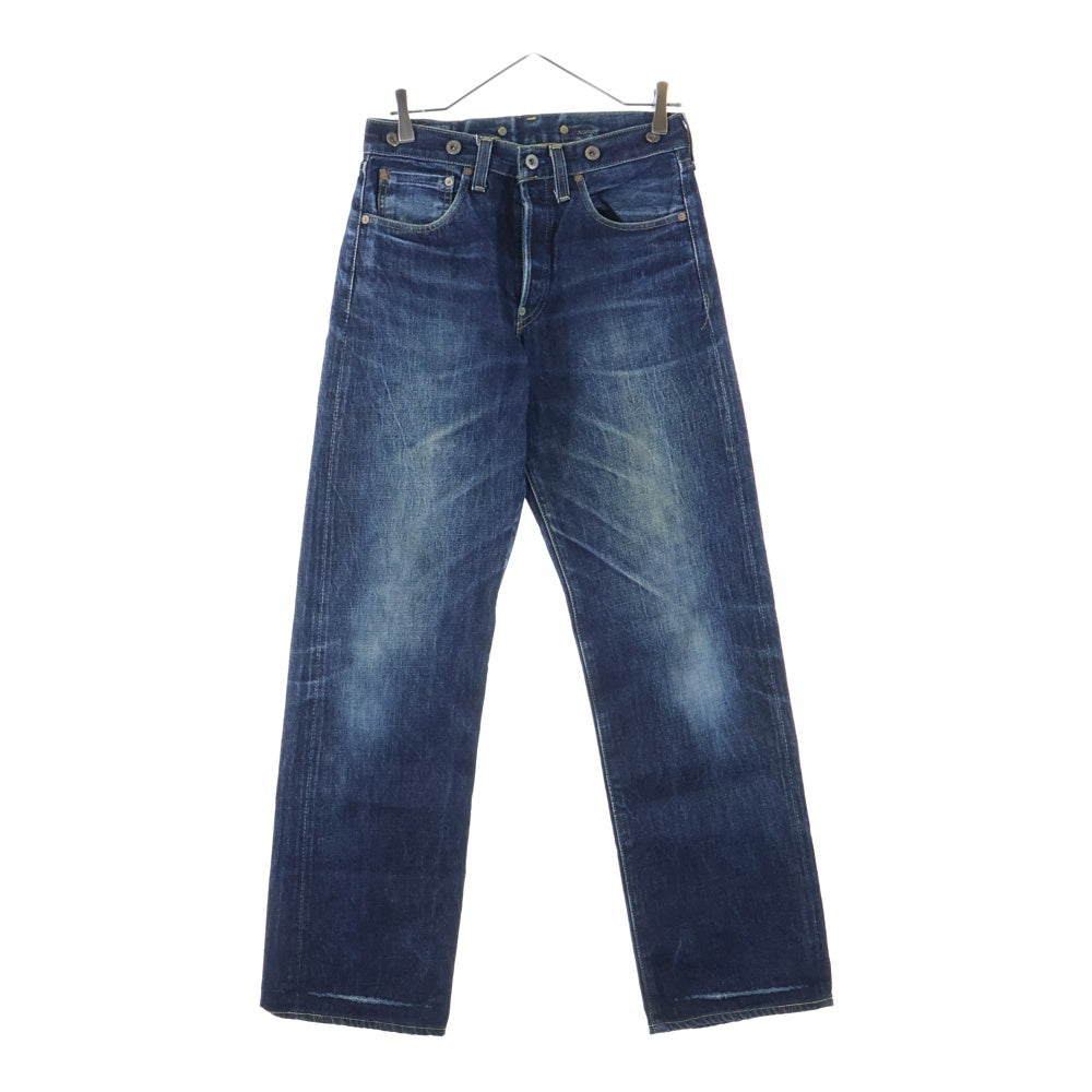 Levi's(リーバイス) 90S 702XX ストレートデニム 復刻 リジット インディゴ 702-XX
