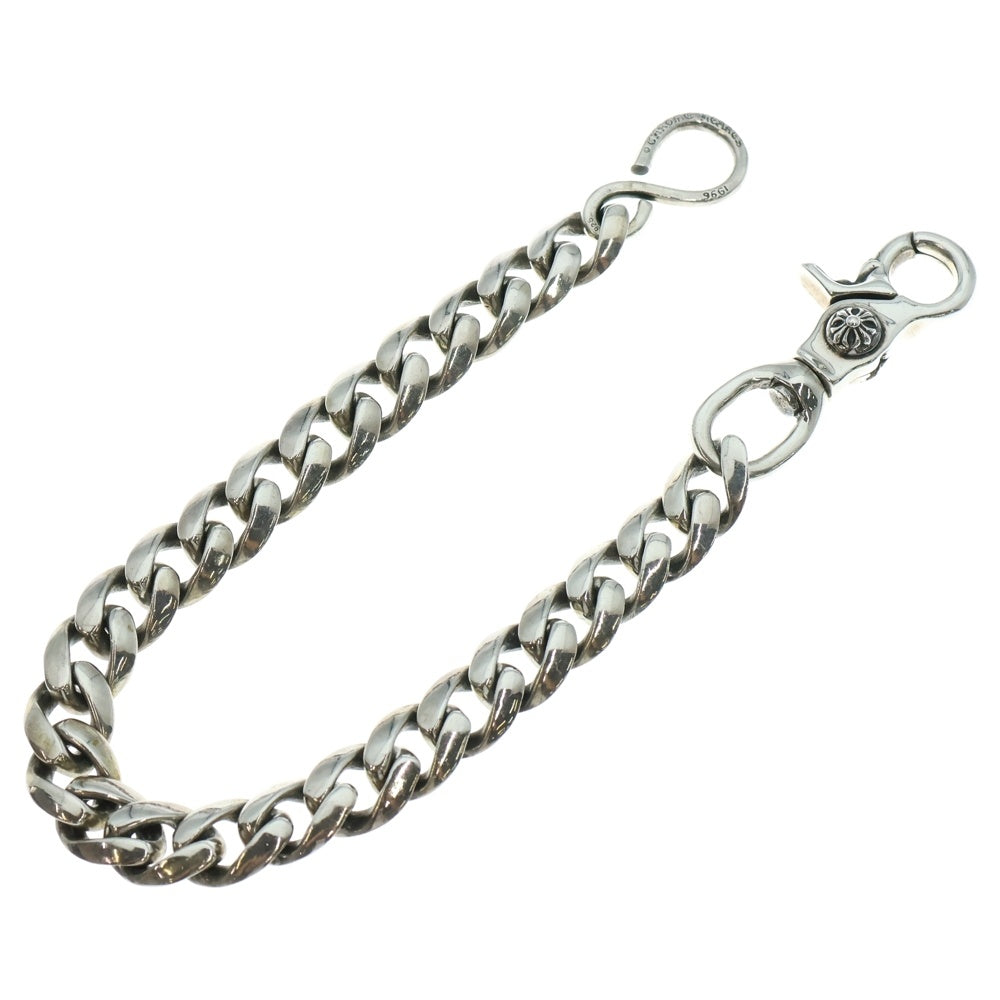 CHROME HEARTS(クロムハーツ) CLASSIC SHORT-S/ 1クリップショートクラシック ウォレットチェーン シルバー BCA067