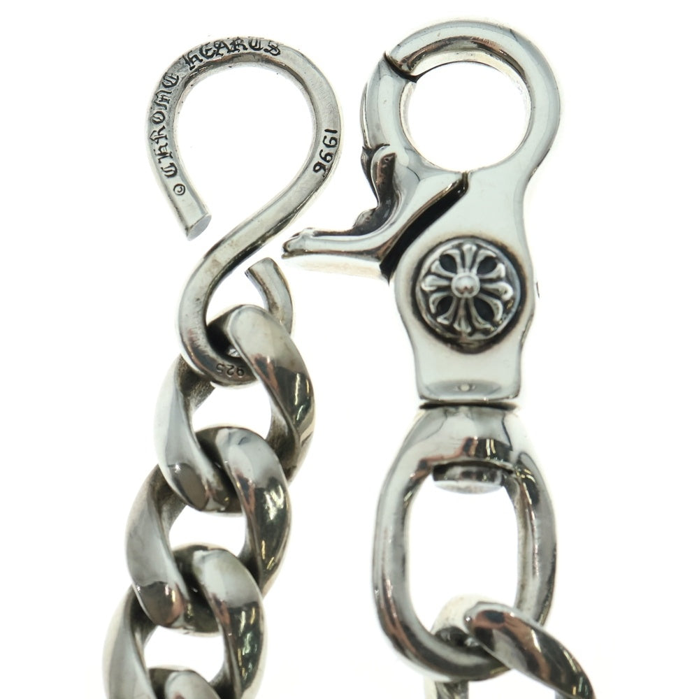 CHROME HEARTS(クロムハーツ) CLASSIC SHORT-S/ 1クリップショートクラシック ウォレットチェーン シルバー BCA067