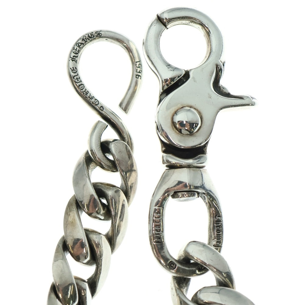 CHROME HEARTS(クロムハーツ) CLASSIC SHORT-S/ 1クリップショートクラシック ウォレットチェーン シルバー BCA067
