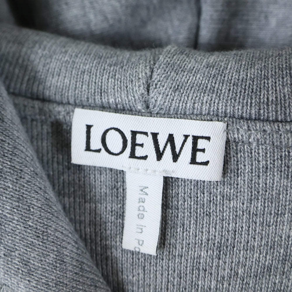 LOEWE(ロエベ) 21SS アナグラム エンブロイダリー インサイド アウト パーカー グレー H6109110CR