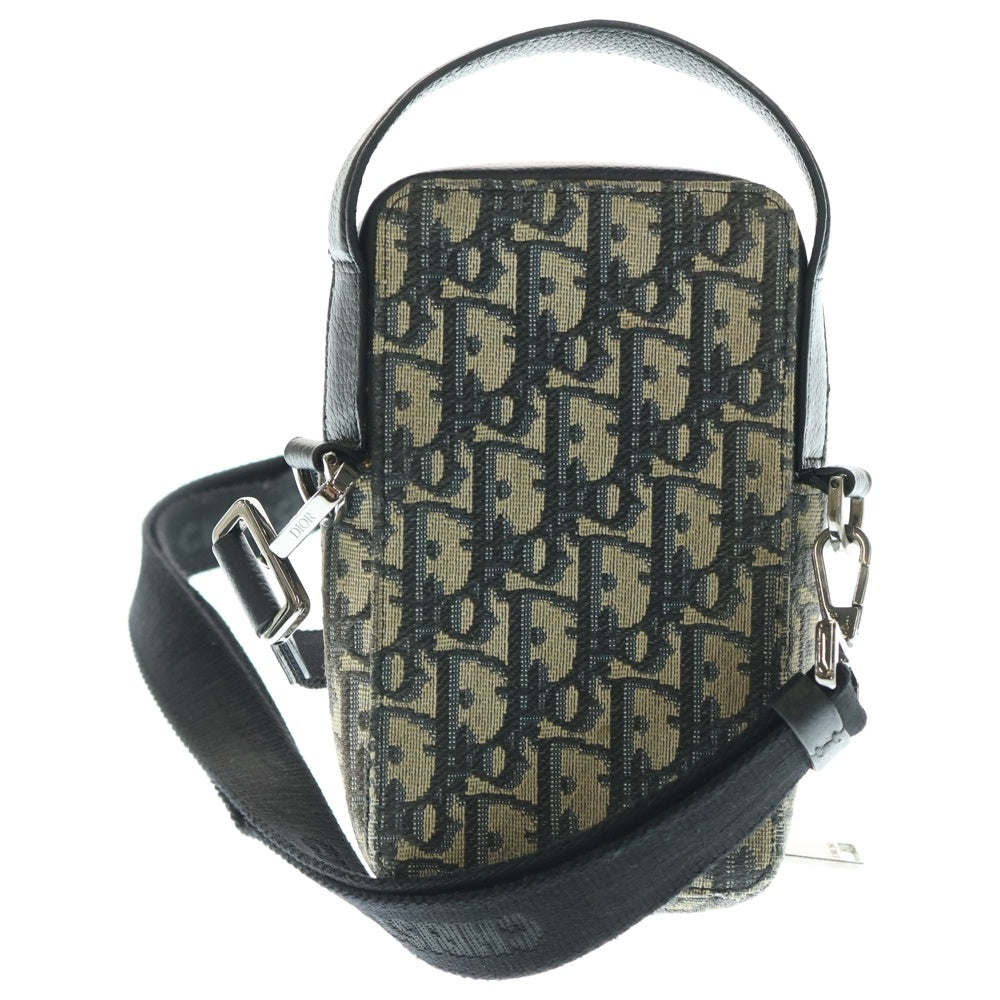 DIOR(ディオール) RIDER MICRO PORCH ライダー マイクロポーチ オブリーク 総柄 ショルダーバッグ マルチカラー 11-BO-0292