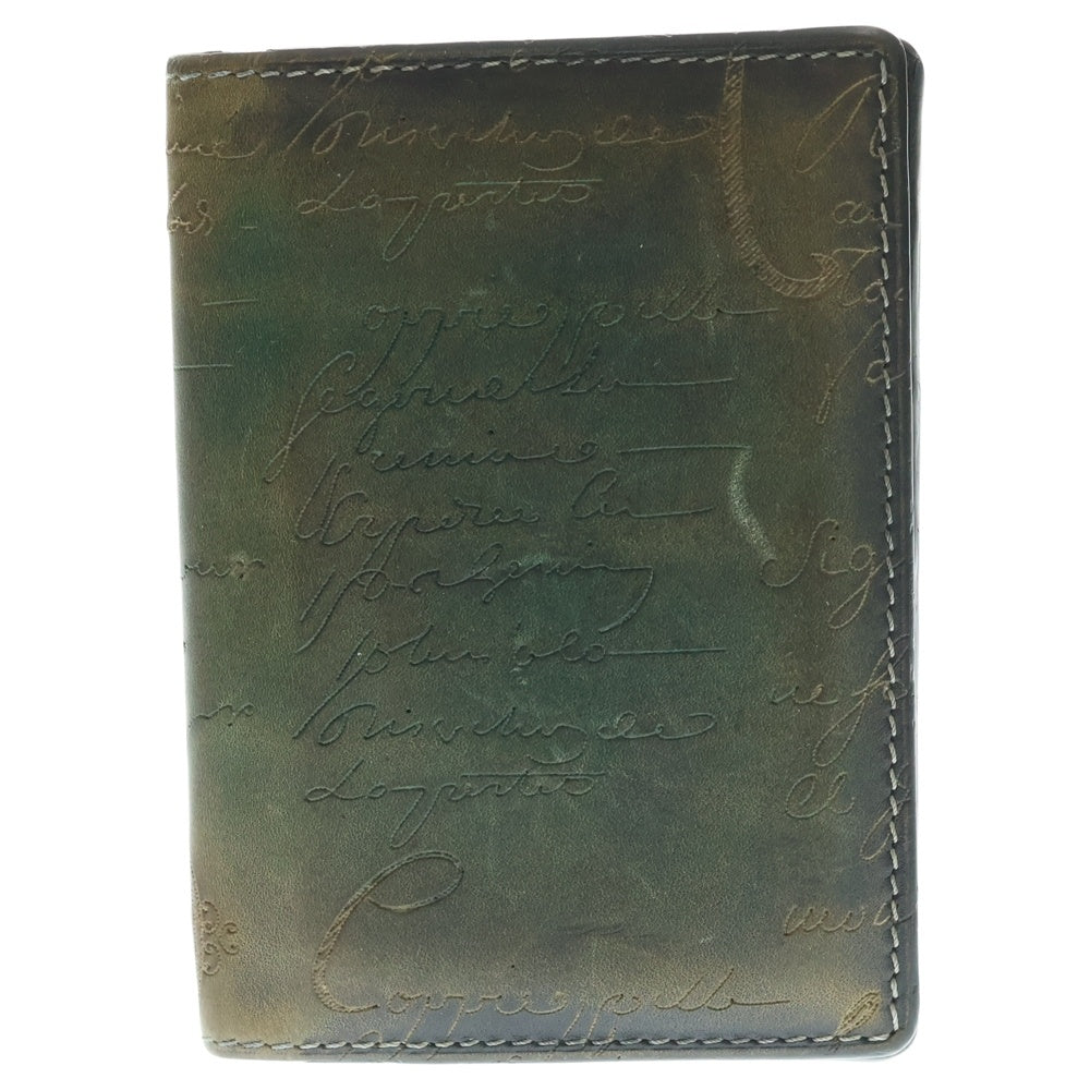 Berluti(ベルルッティ) カリグラフィ カードケース 二つ折り 名刺入れ