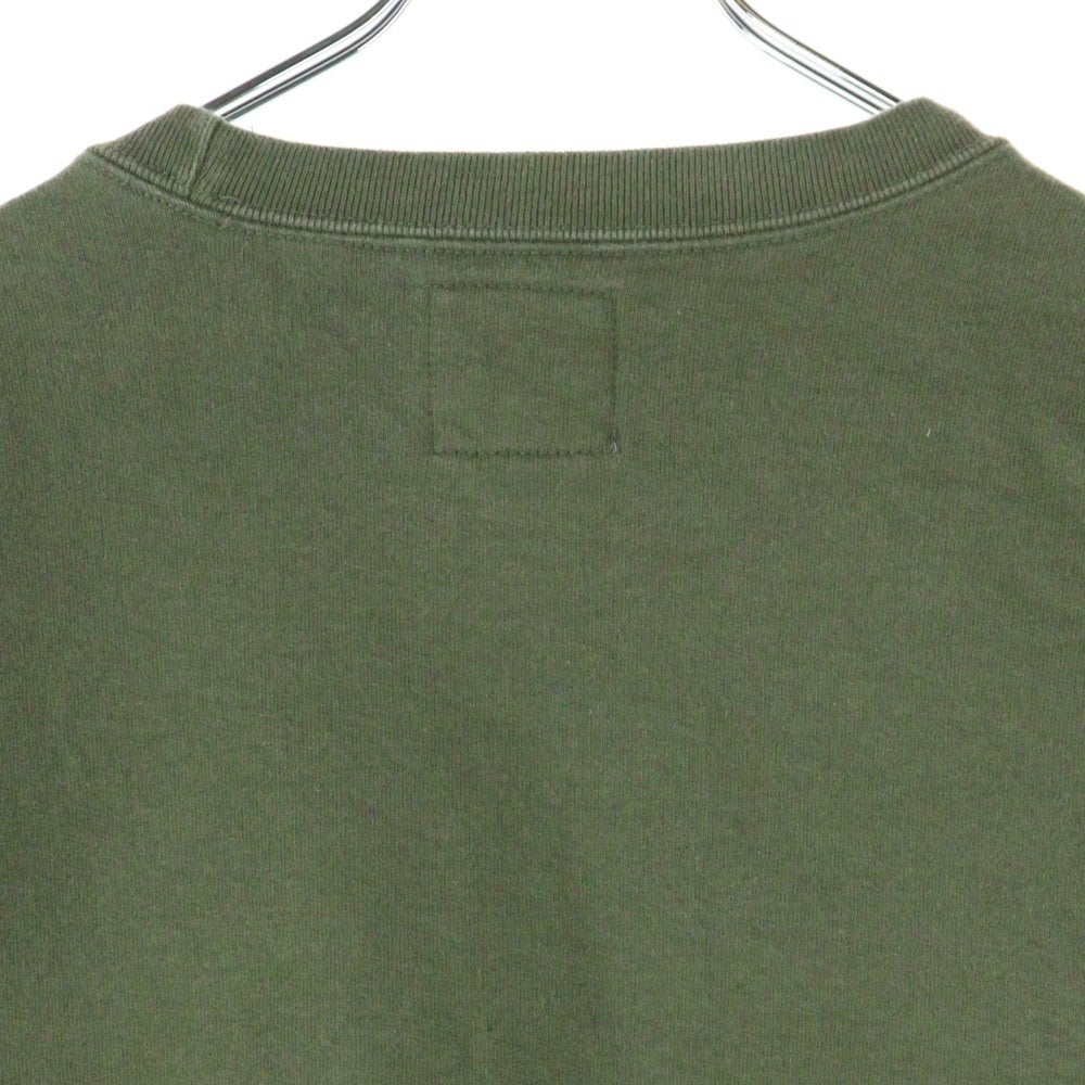 SUPREME(シュプリーム) 20AW ×Yohji Yamamoto ヨウジヤマモト フロントプリント クルーネック 長袖スウェット トレーナー グリーン