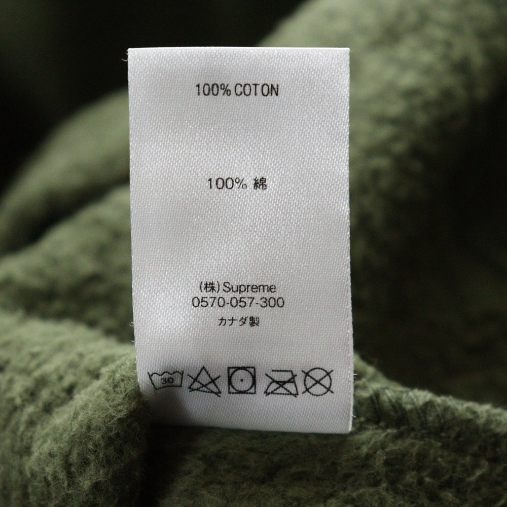 SUPREME(シュプリーム) 20AW ×Yohji Yamamoto ヨウジヤマモト フロントプリント クルーネック 長袖スウェット トレーナー グリーン