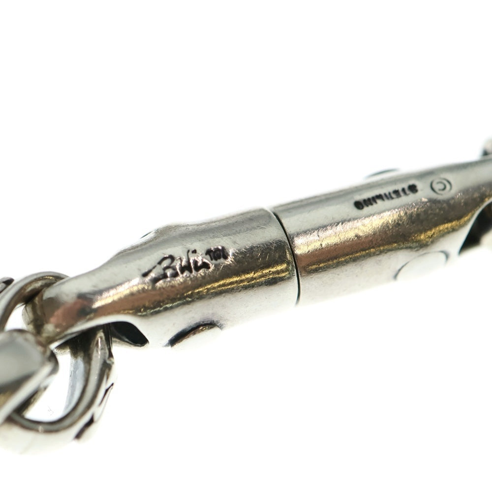 Bill Wall Leather/BWL(ビルウォールレザー) VINTAGE SKULL CLIP W/HORSE WC ヴィンテージスカル クリップ ホース ウォレットチェーン シルバー