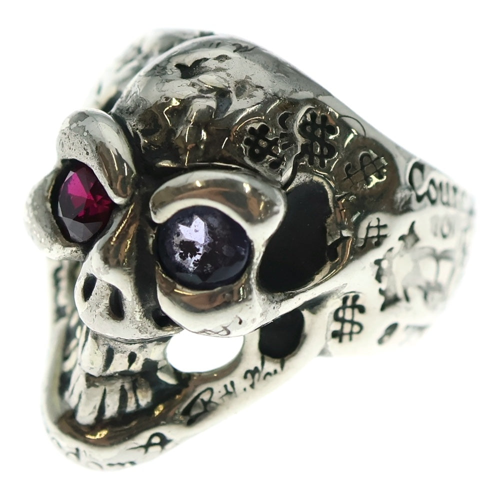 Bill Wall Leather/BWL(ビルウォールレザー) Graffiti Small GLS w/Stone Eyes リング グラフィティスモールGLSw/ストーンアイ シルバー