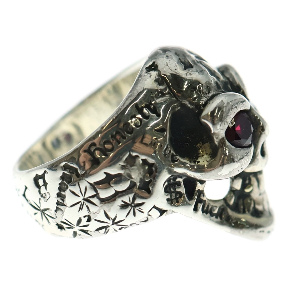 Bill Wall Leather/BWL(ビルウォールレザー) Graffiti Small GLS w/Stone Eyes リング グラフィティスモールGLSw/ストーンアイ シルバー