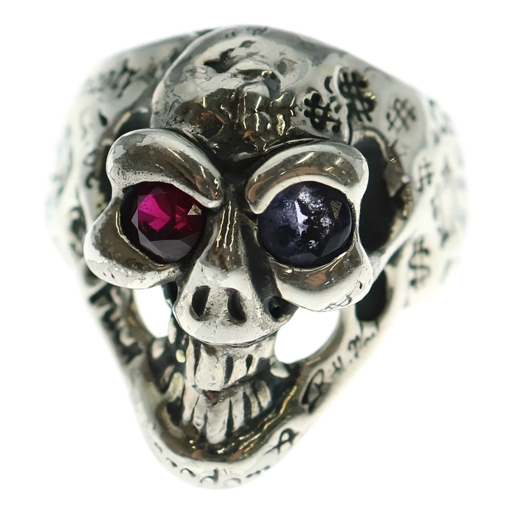 Bill Wall Leather/BWL(ビルウォールレザー) Graffiti Small GLS w/Stone Eyes リング グラフィティスモールGLSw/ストーンアイ シルバー