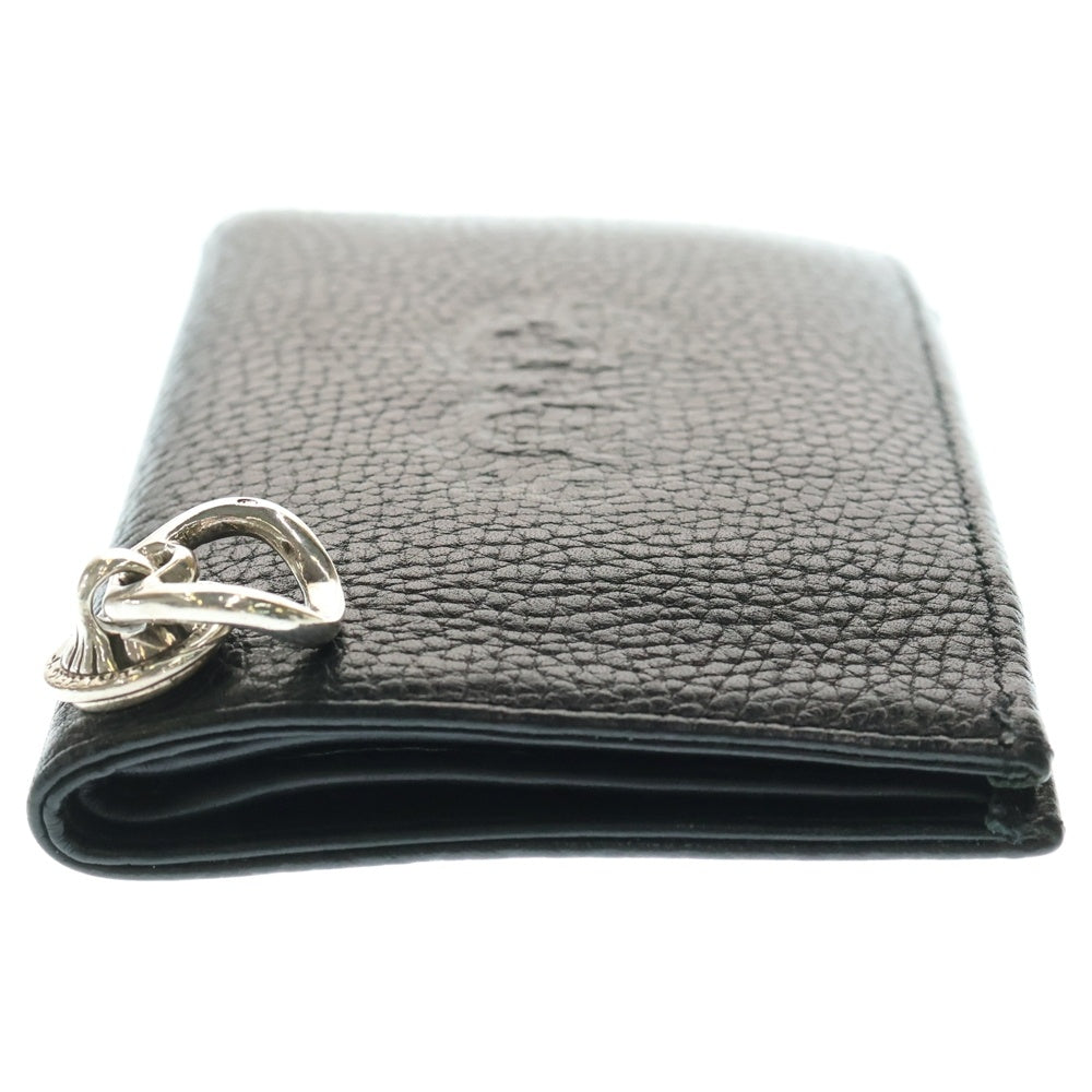 Bill Wall Leather/BWL(ビルウォールレザー) Cow leather Logo Wallet カウレザー ロゴ ウォレット ブラック