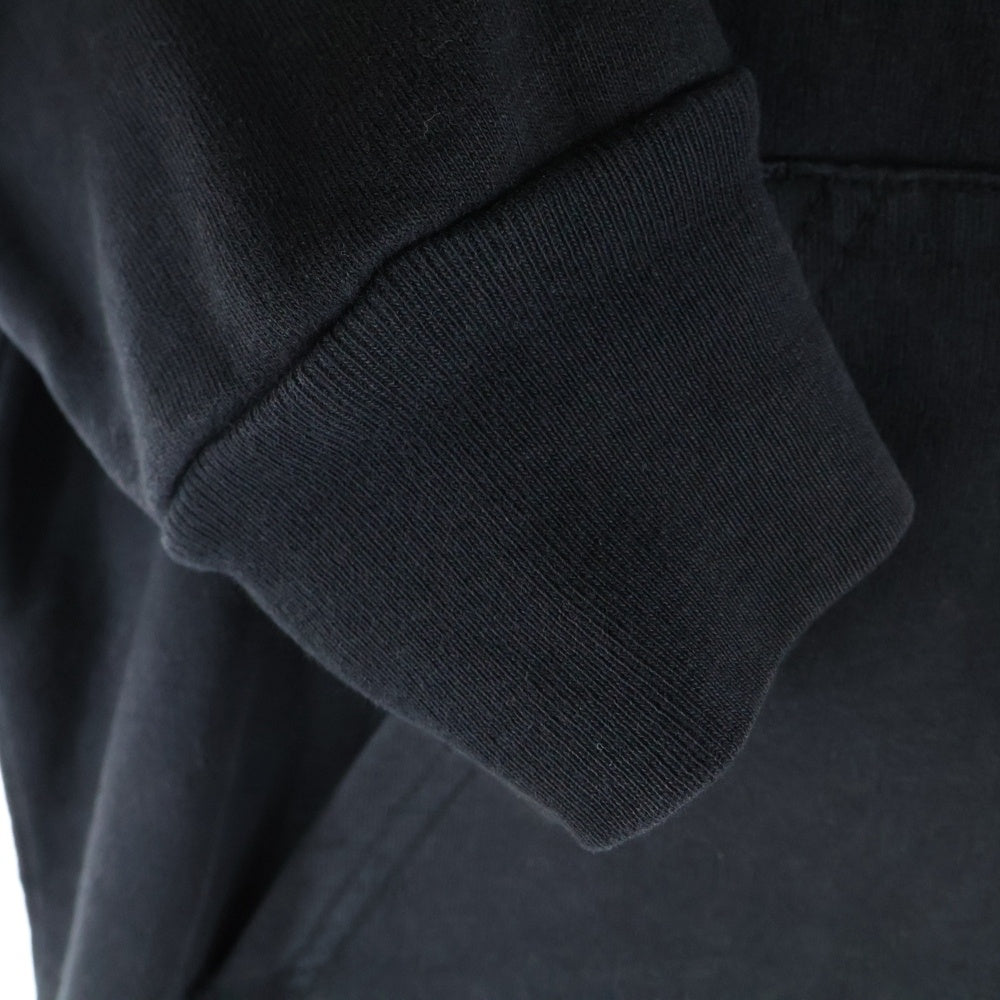 CHROME HEARTS(クロムハーツ) CH PLUS バックCHプラスプリント ダガージップ パーカー ブラック