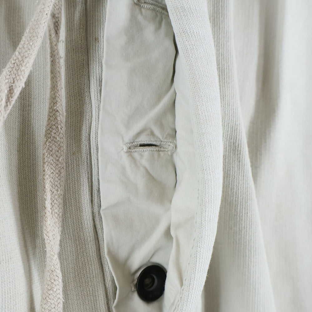 DRKSHDW(ダークシャドウ) 17SS Prisoner Pant Sarouel Pants プリズナーパンツ サルエルパンツ ジョガーパンツ ホワイト DU17S5394-F