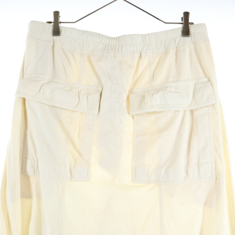 DRKSHDW(ダークシャドウ) PRISONNER DRAWSTRING JOGGER ドローストリングパンツ ジョガーパンツ サルエルパンツ ホワイト DU01B7395-RNEP3