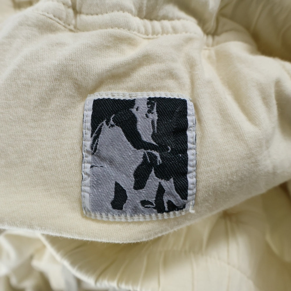 DRKSHDW(ダークシャドウ) PRISONNER DRAWSTRING JOGGER ドローストリングパンツ ジョガーパンツ サルエルパンツ ホワイト DU01B7395-RNEP3