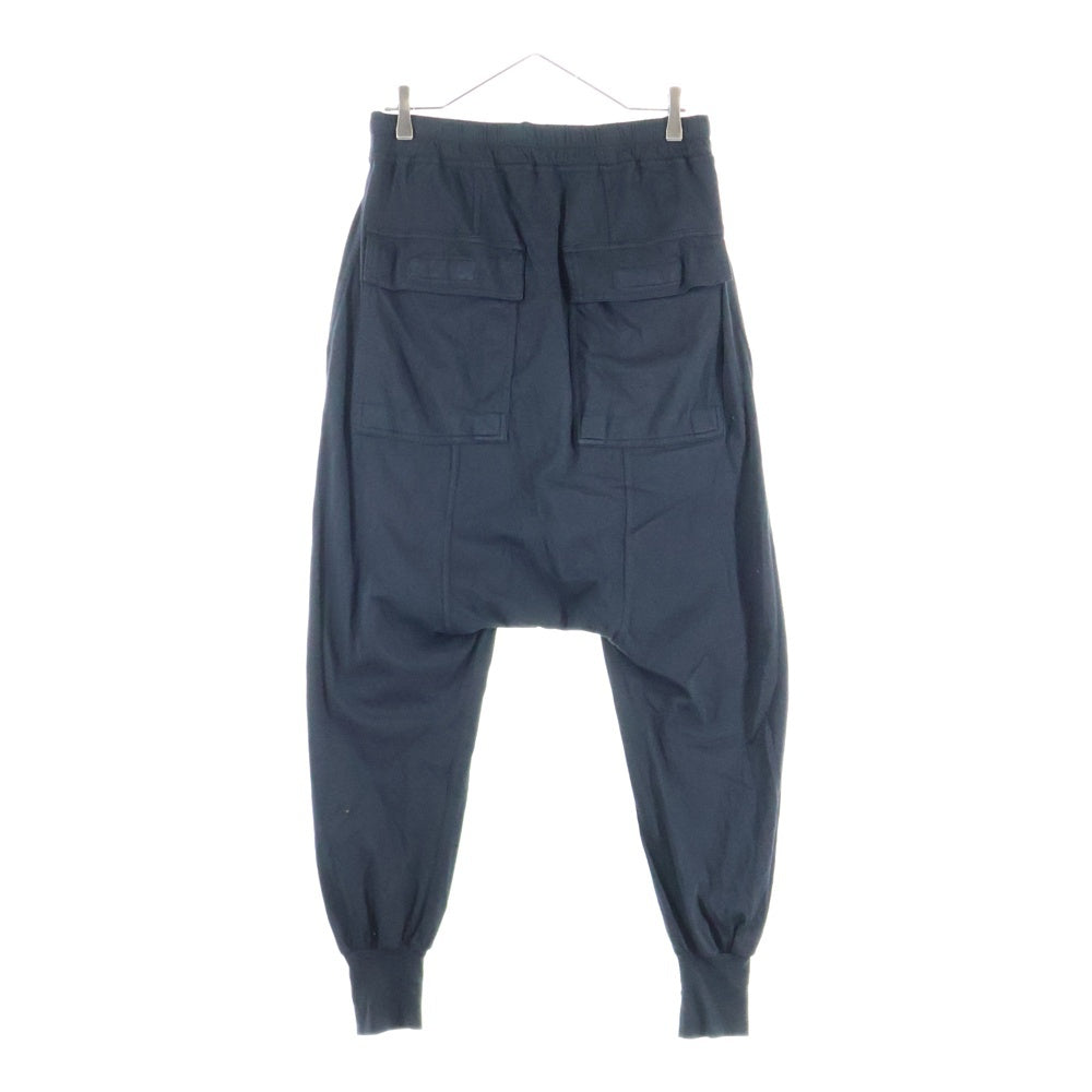 DRKSHDW(ダークシャドウ) 19SS Prisonner Drawstring Sarouel Pants プリズナードローストリングサルエルパンツ ジョガーパンツ ブラック DU19S4394-RN