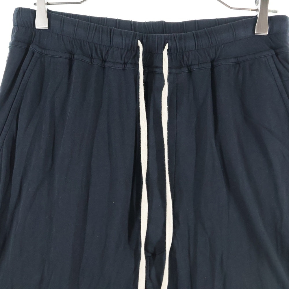 DRKSHDW(ダークシャドウ) 19SS Prisonner Drawstring Sarouel Pants プリズナードローストリングサルエルパンツ ジョガーパンツ ブラック DU19S4394-RN
