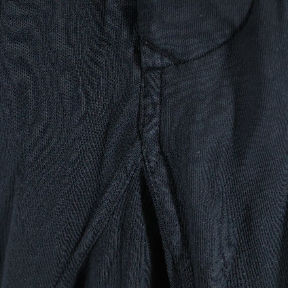 DRKSHDW(ダークシャドウ) 19SS Prisonner Drawstring Sarouel Pants プリズナードローストリングサルエルパンツ ジョガーパンツ ブラック DU19S4394-RN