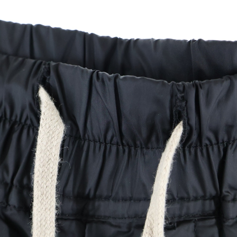 DRKSHDW(ダークシャドウ) 18AW Nylon Drawcord Pants ナイロンドローコードパンツ サルエルパンツ ジョガーパンツ ブラック RU18F1381-EV