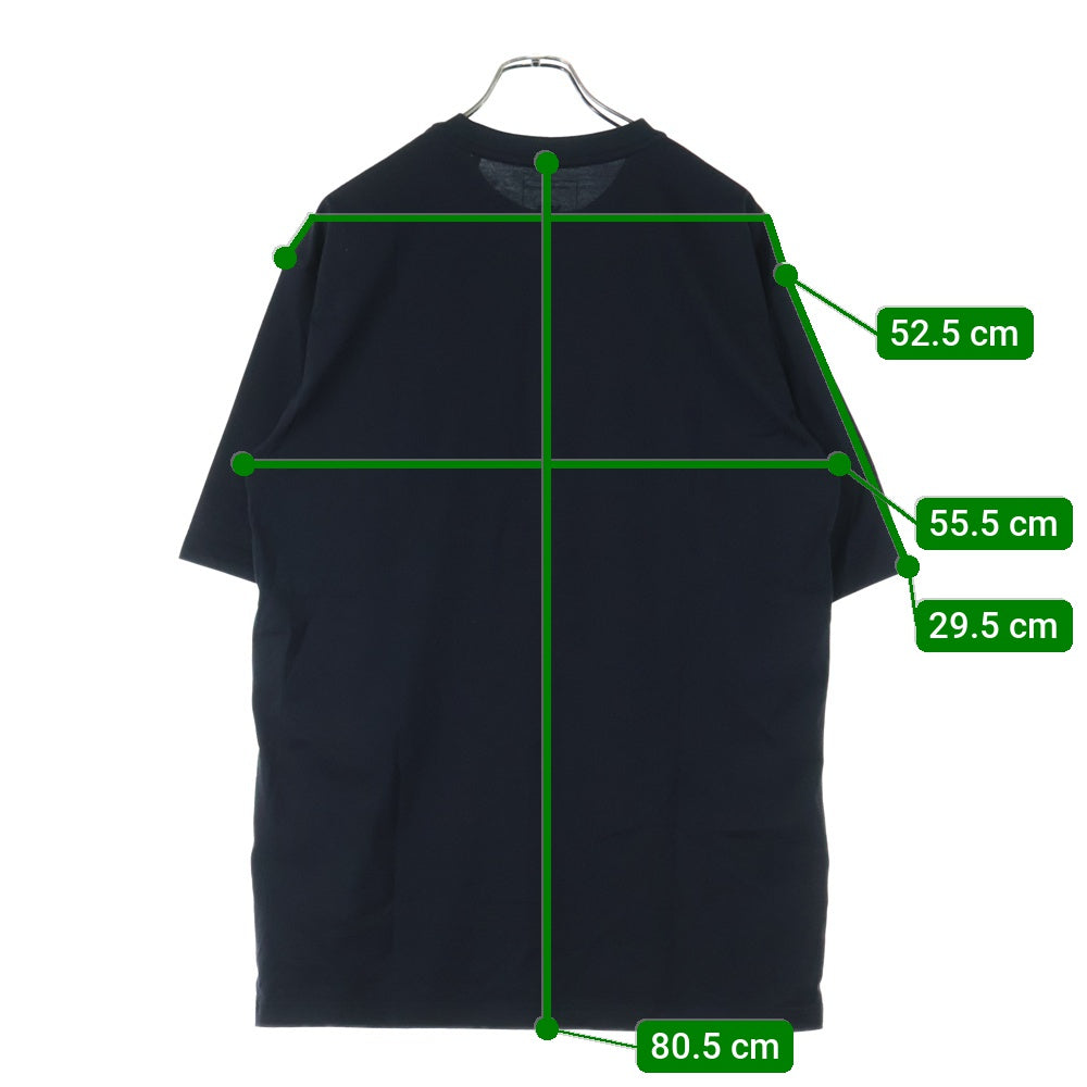 Y-3(ワイスリー) ロゴ Tシャツ 半袖 カットソー クルーネック ブラック 16C001