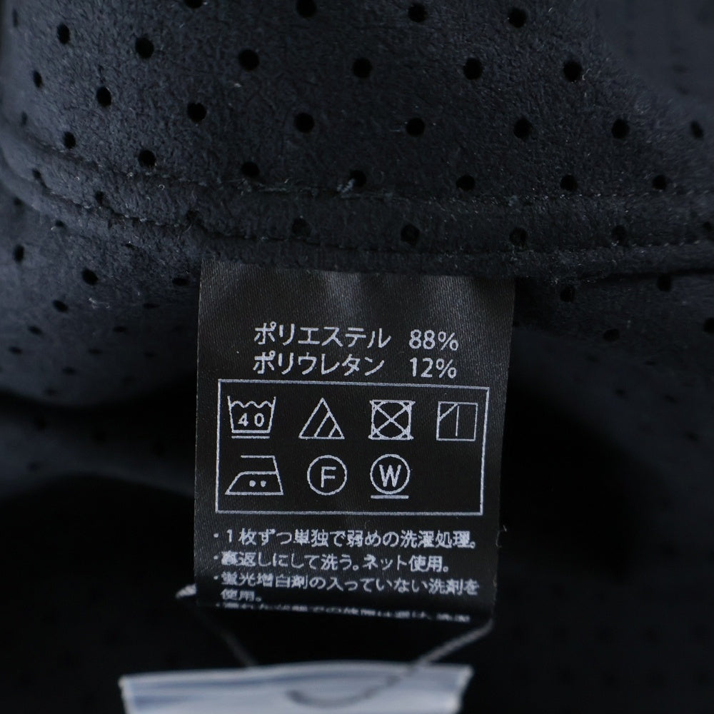 COOTIE PRODUCTIONS(クーティー プロダクションズ) Punching Faux Suede Work S/S Shirt パンチング スエード ワーク シャツ CTE-25S412 ブラック